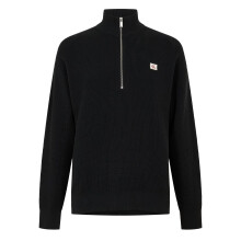 (S, Black) Calvin Klein Mens Knitted Waffle Jumper