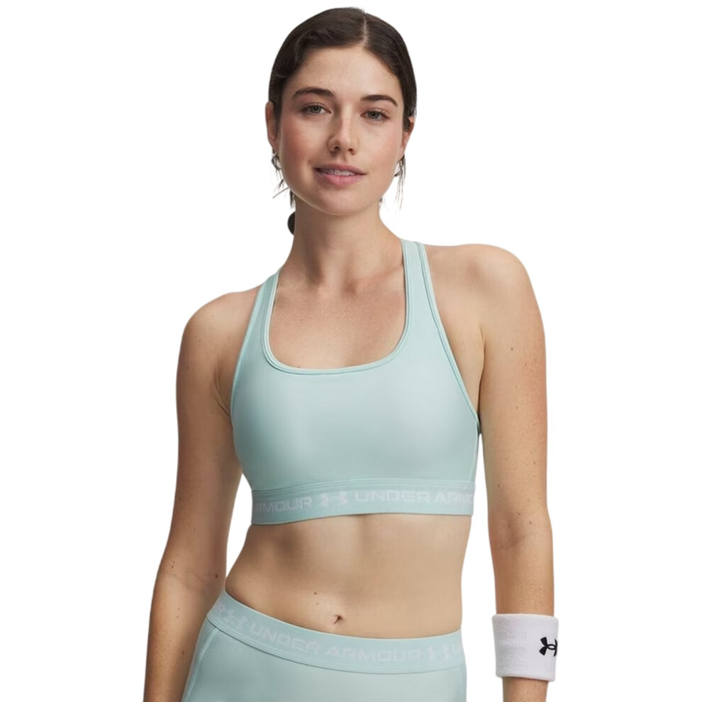 Under Armour (14 Uk, Mint) Womens/Ladies Medium Impact Sports Bra