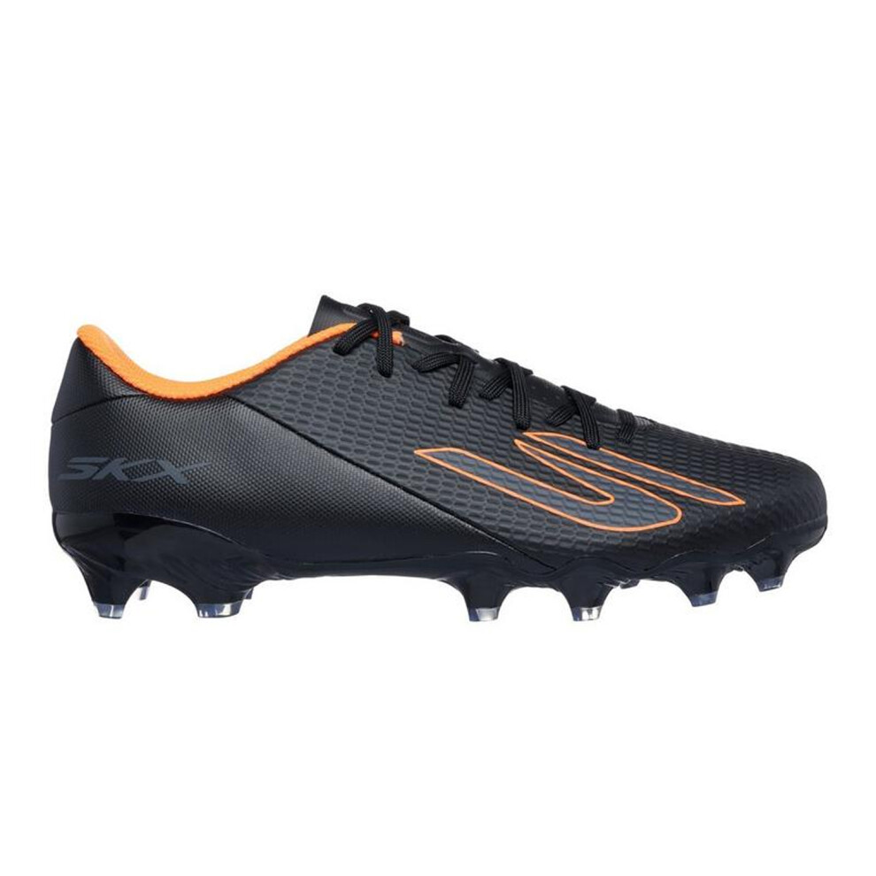 Skechers (11 Uk, Black/Orange) Mens Skx_2 Academy Firm Ground Football Boots