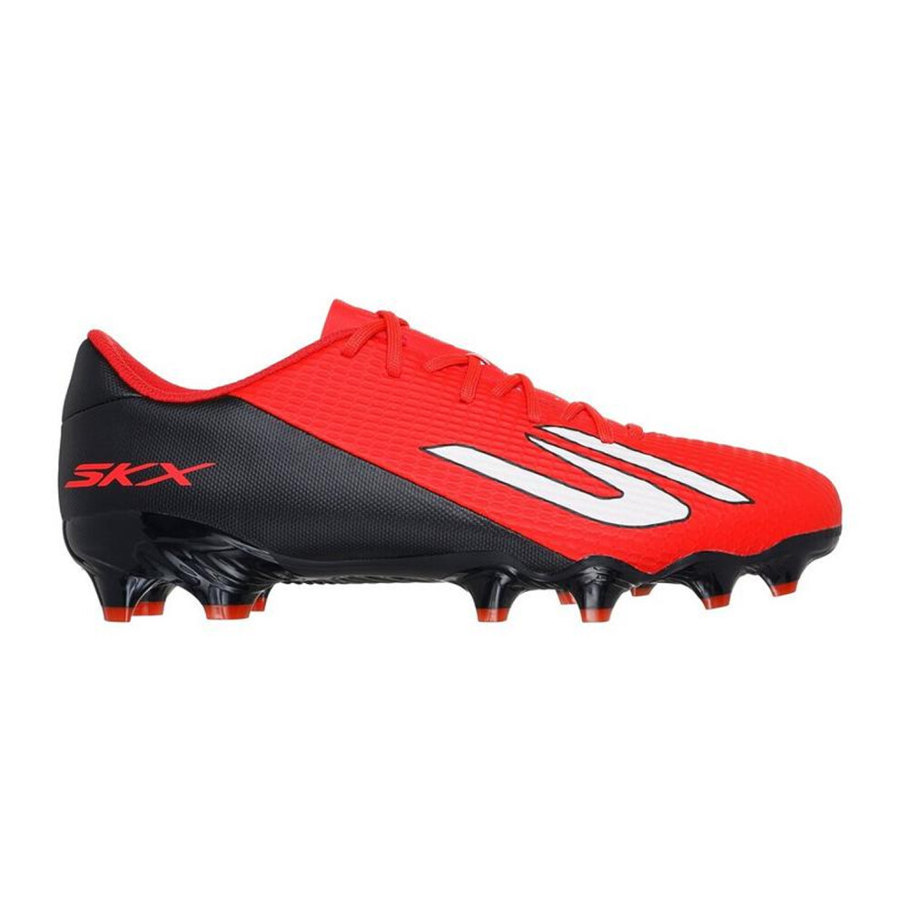 Skechers (10 Uk, Red/Black) Mens Skx_2 Academy Firm Ground Football Boots