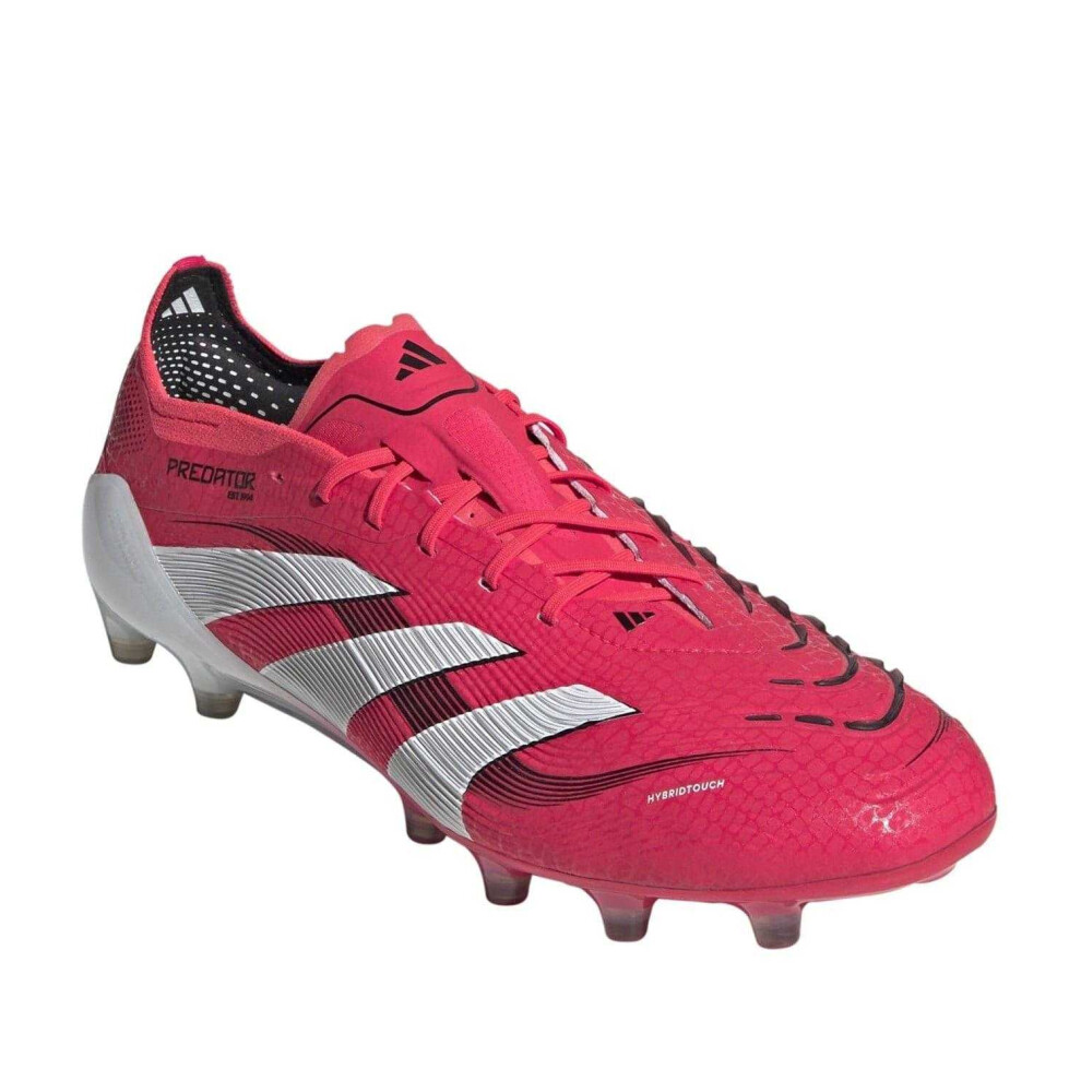 Adidas (8.5 Uk, Red) Mens Predator Elite Firm Ground Football Boots