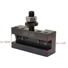 250-101 250-102 Turning and Facing Holder Quick Change Tool Post And Tool Holder