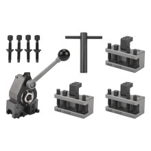 Lathe Quick Change Tool Post Set WM210V&WM180V&0618 12X12mm Tool Rest for Swing Over Bed 120-220mm