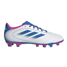 (9.5 UK, White/Blue/Pink) Adidas Mens Goletto VIII Regular Firm Ground Football Boots