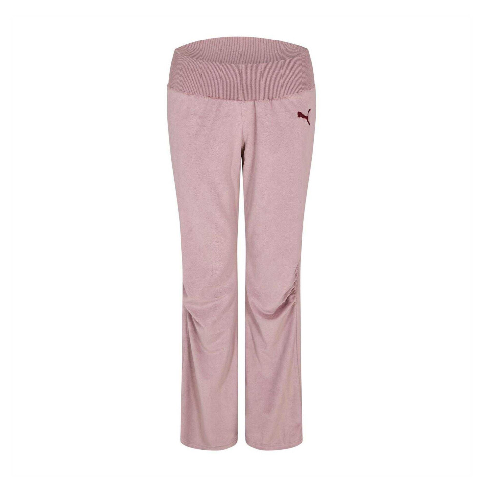 Puma (12 Uk R, Pink) Womens/Ladies Brushed Fleece Jogging Bottoms