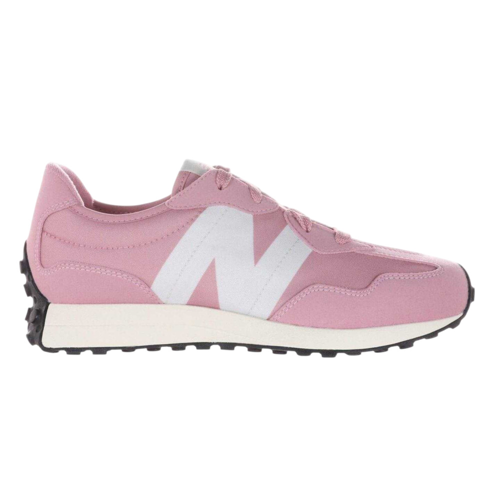 New Balance (5.5 Uk, Pink/White) Childrens/Kids Suede Trainers