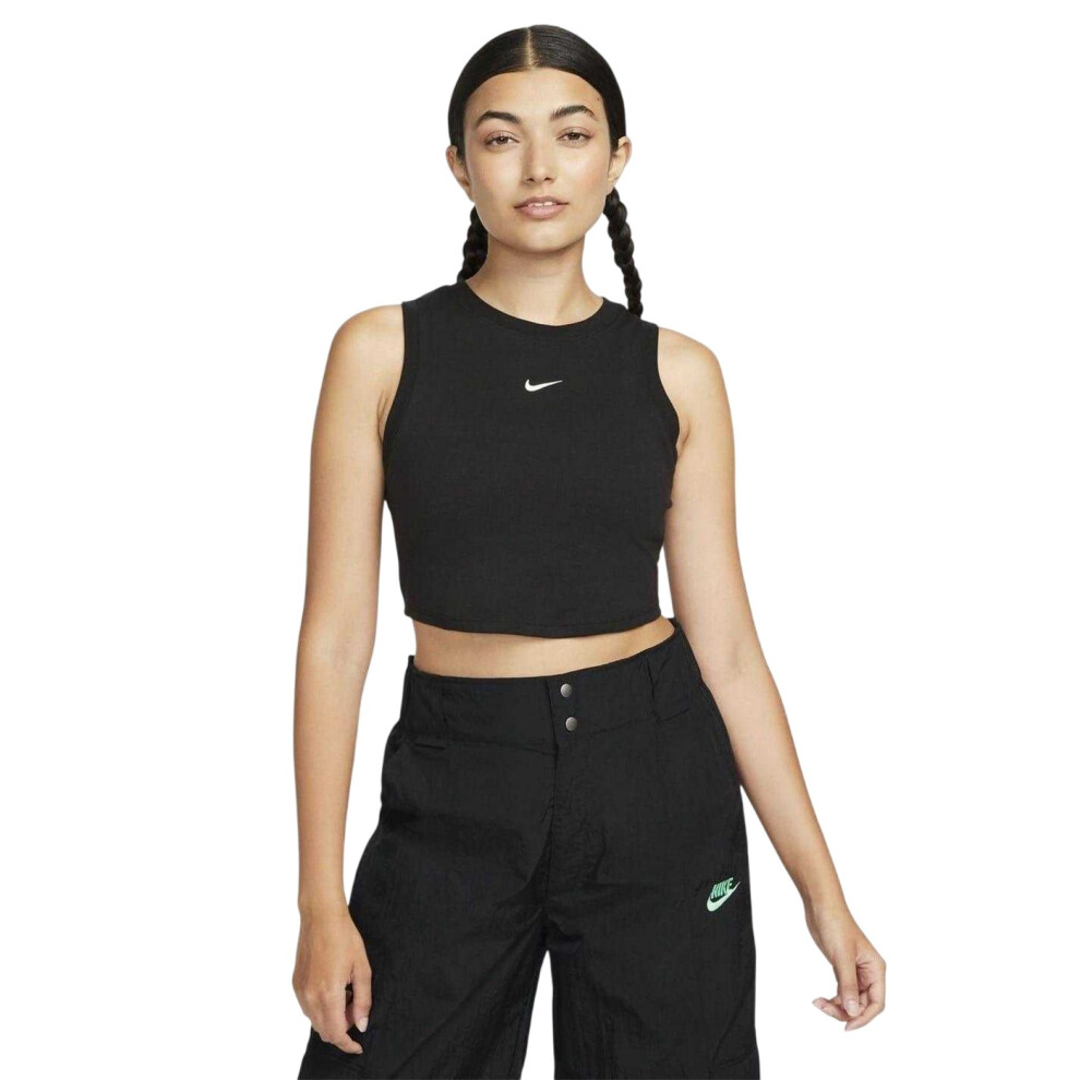 Nike (12 Uk, Black) Womens/Ladies Sleeveless Tank Top