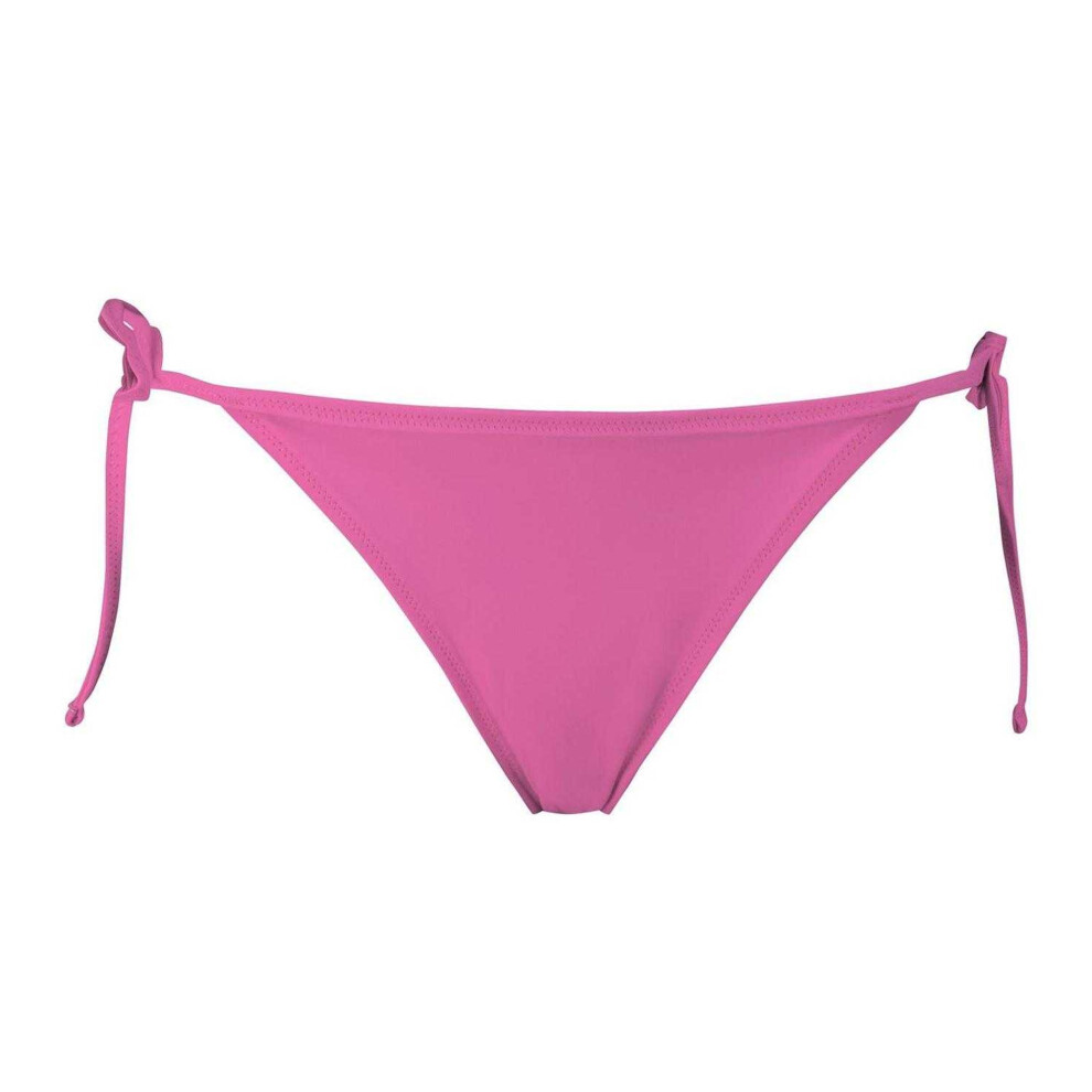 Puma (16 Uk, Fluorescent Pink) Womens/Ladies Side Tie Bikini Bottoms