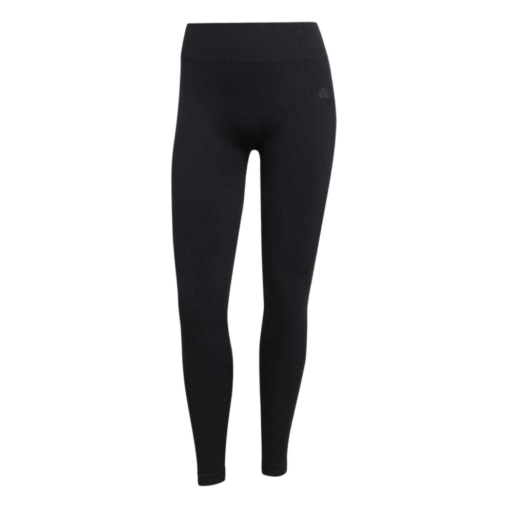 Adidas (12 Uk - 14 Uk, Black) Womens/Ladies Essentials Leggings