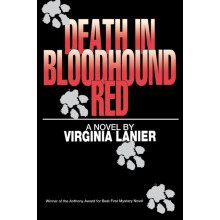 Death in Bloodhound Red by Virginia Lanier Paperback Book