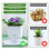 Vasos para Plantas Internos Vaso para Plantas AutoirrigáVeis de 4,25 Polegadas para Ambientes Internos, Vasos Violetas com ReservatóRio VisíVel 5