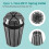 7pcs 1-7mm ER11 Spring Collet For CNC Workholding Engraving & milling Lathe Tool 5