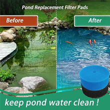 Coarse and Fine Filter for 871980012549 032264 Aquanique Replacement Filter Pads for Qfp900 and Qfp1250Uv