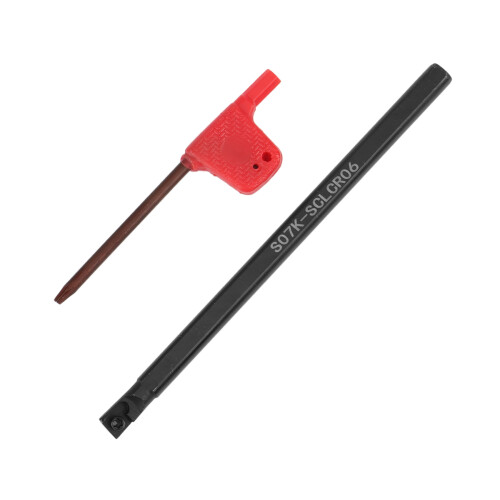 1Pcs Turning Tool SCLCR S07K-SCLCR06 Internal Lathe Boring Bar Tungsten Carbide Tools 1
