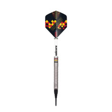 (48mm, Multicoloured) Unicorn Prem Tungsten Lettering Darts