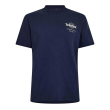 (S, Peacoat) Timberland Mens Back Print Oversized T-Shirt