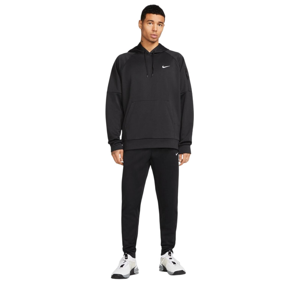 Nike (L, Black) Mens Swoosh Hoodie