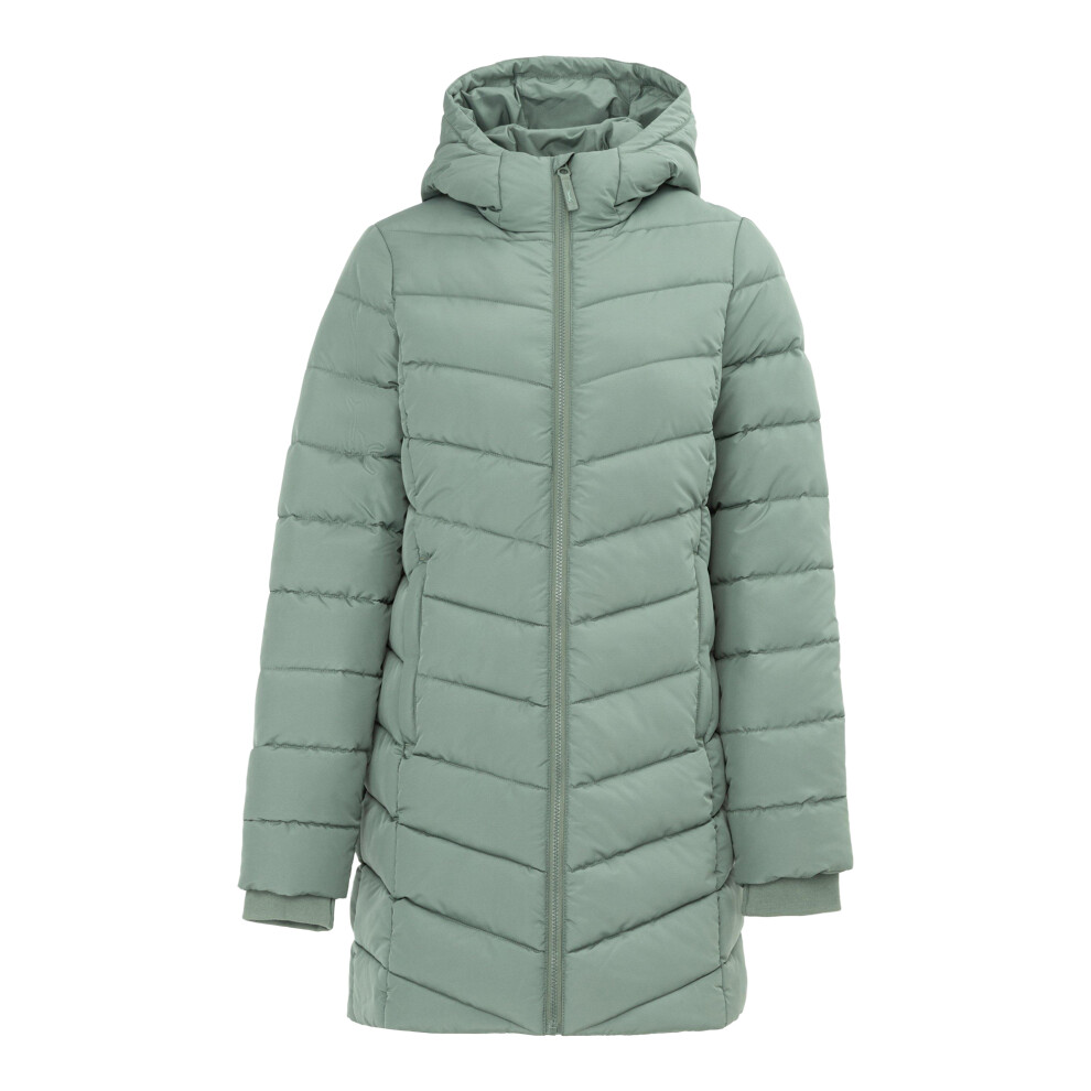 Slazenger (10 Uk, Light Khaki) Womens/Ladies Polyester Mid Length Padded Jacket