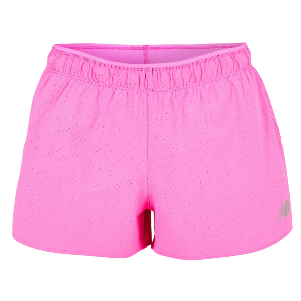 New Balance (10 Uk, Pink) Womens/Ladies Rc Athletics 3 Lightweight Running Shorts