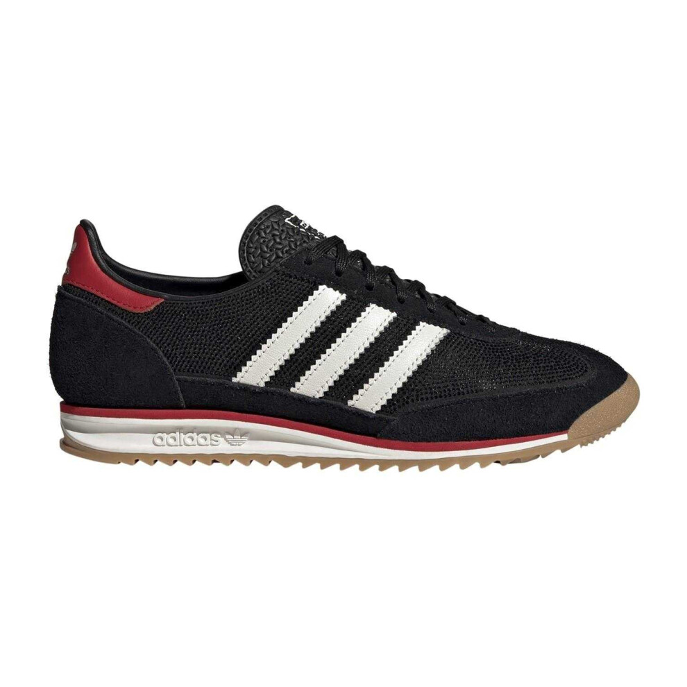 Adidas (6 Uk, Black/Off White) Womens/Ladies Sl72 Suede Trainers