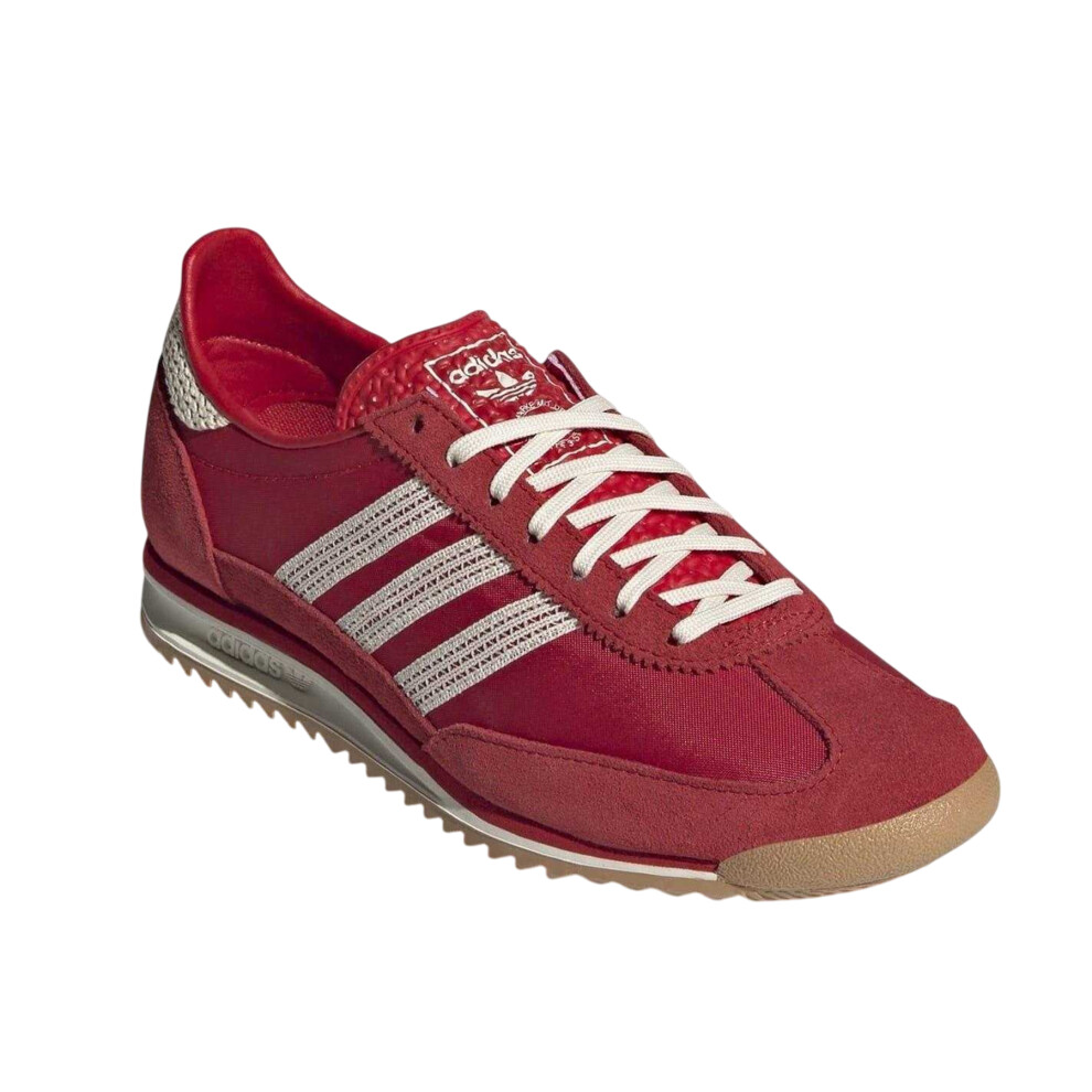 Adidas (5 Uk, Red) Womens/Ladies Sl72 Suede Trainers