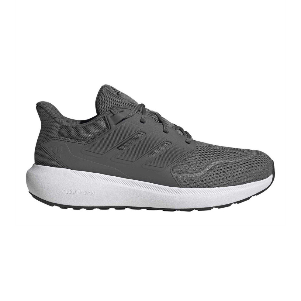 Adidas (9.5 Uk, Grey/White) Mens Ultimashow 2.0 3 Stripes Trainers