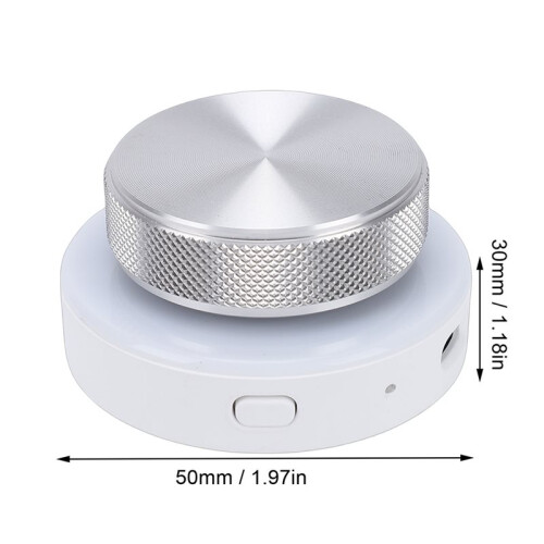 Digital Audio Customizable Knob Controller BT 5.0 USB C Connection Volume Control with RGB Light for Multimedia 2