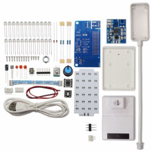 NE555 LED-Dimm-Tischlampen-Bausatz mit PWM-Schaltung, DIY-Lötmontage, Elektronik-Bausatz mit Schalter und Potentiometer
