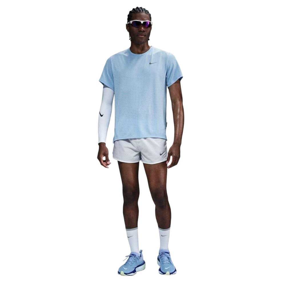 Nike (Xl, Blue) Mens Miler Dri-Fit Crew Neck T-Shirt