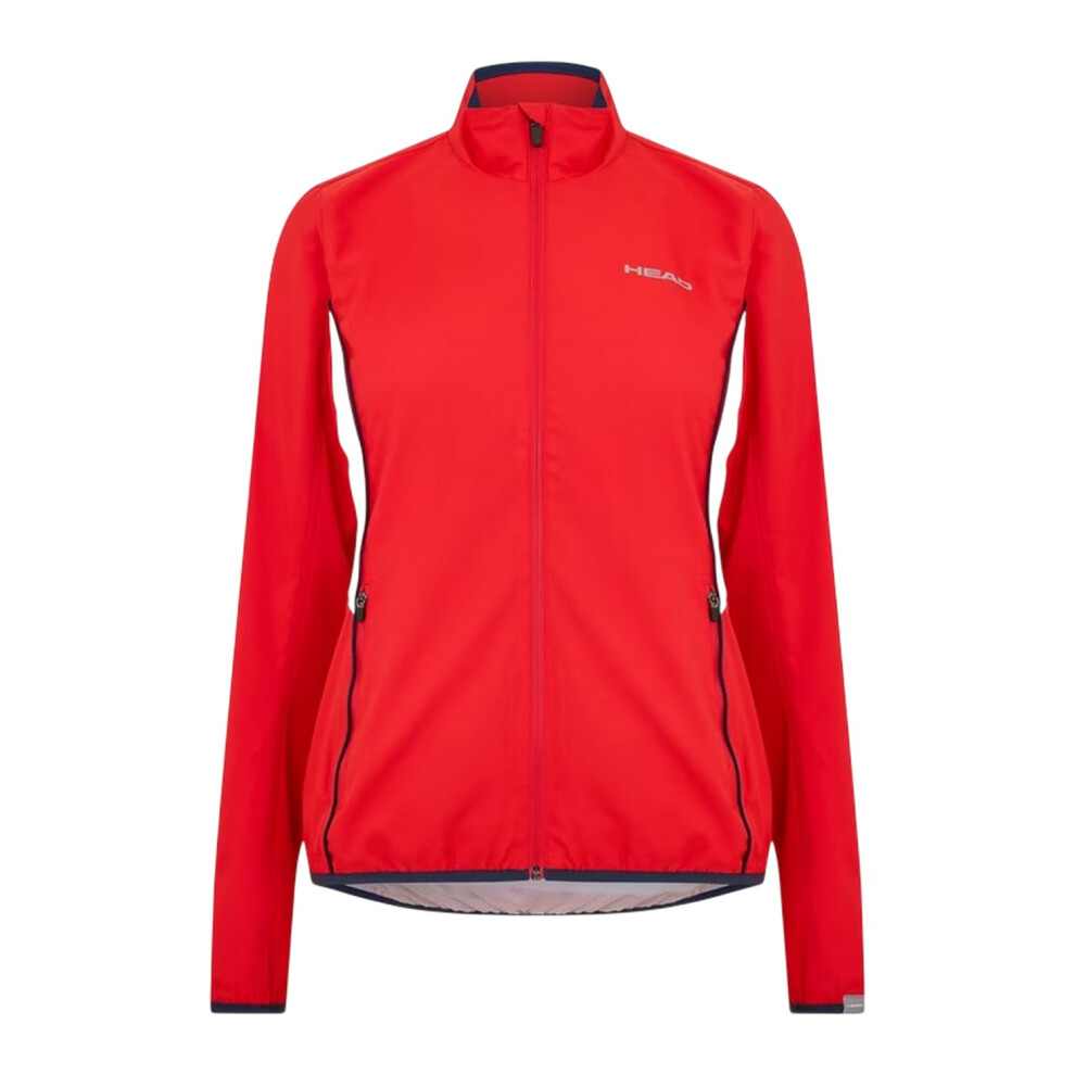 Head (20 Uk, Red) Womens/Ladies Club Logo Full Zip Track Jacket