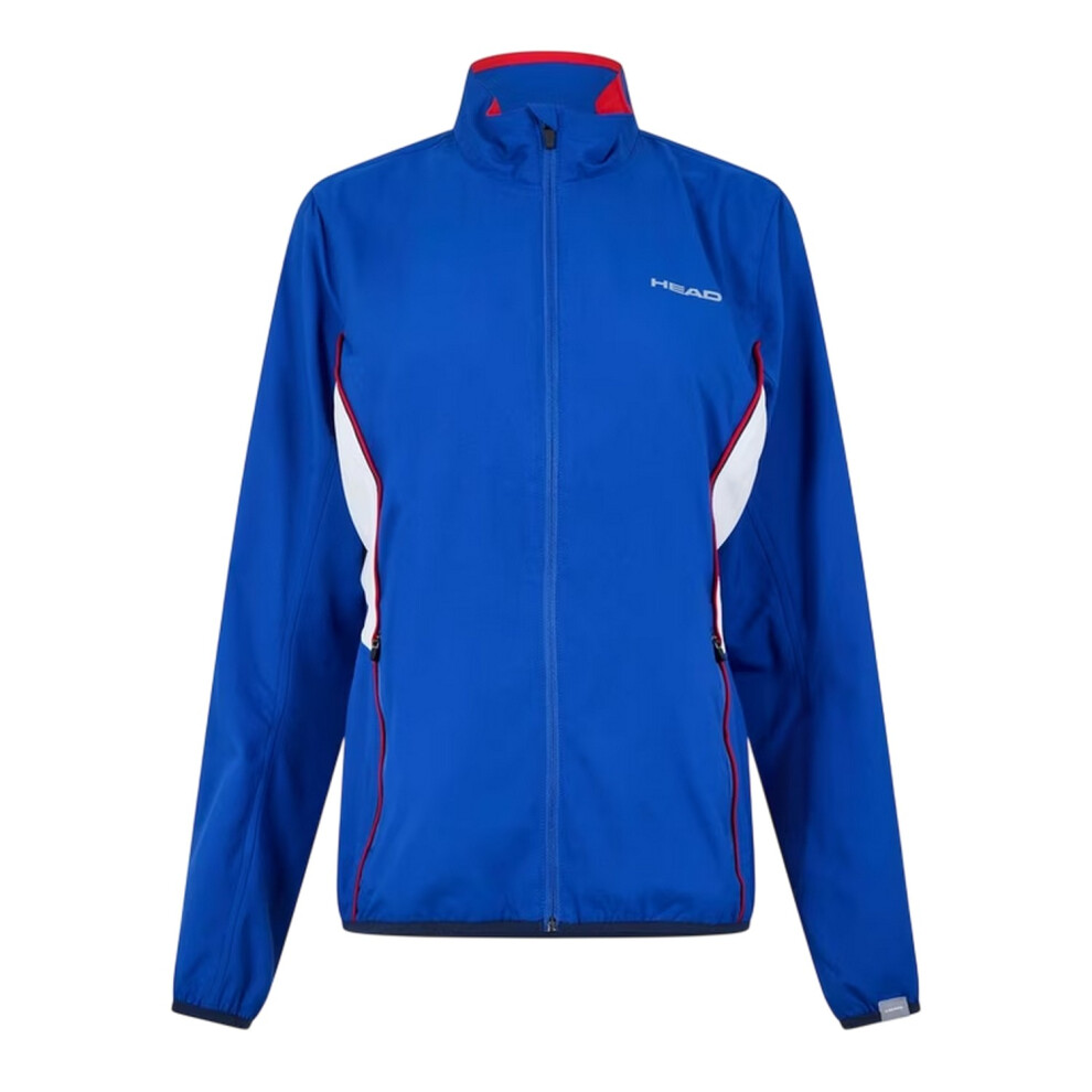 Head (10 Uk, Blue) Womens/Ladies Club Logo Full Zip Track Jacket