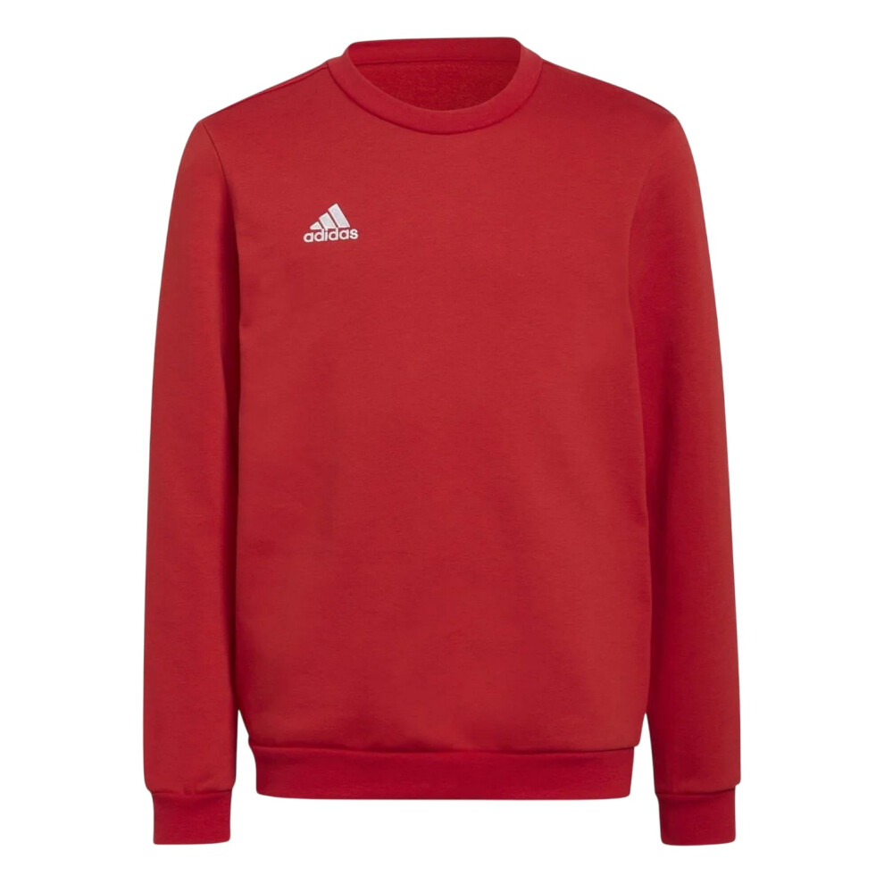 Adidas (13-14 Years, Red) Childrens/Kids Entrada 22 Sweatshirt