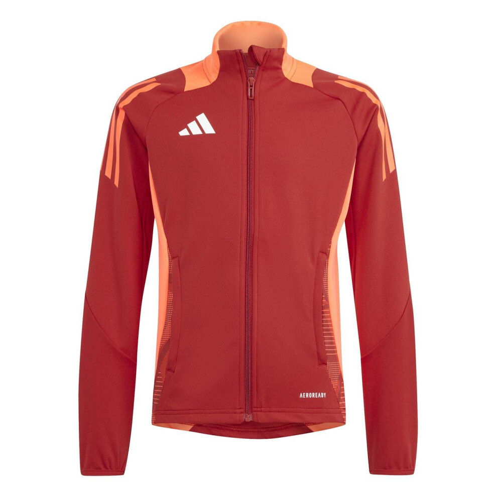 Adidas (13 Years, Team Power Red) Childrens/Kids Tiro 24 Competition Tracksuit Top