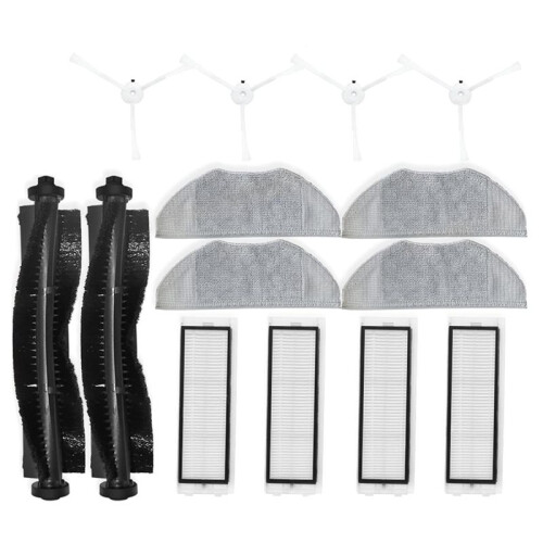 Compatible for 360 S5/S7/S7 Pro Robot Vacuum Cleaner Replacement Parts Accessories (14pcs)