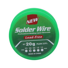 Niedrigschmelzender, Bleifreier Lötdraht, Hochreines, Umweltfreundliches Flussmittel für Wartungszwecke, 20 G