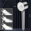 Stainless Steel Filter Pressure-Boosting Adjustable Handheld Showerhead Bathroom Shower Set Three-Speed Showerhead 7