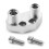 Silver AC Compressor Adapter Fitting Kit for A/C Quick Coupling AC Compressor Connector 3