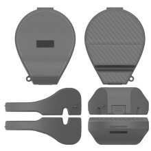 Portable Protective Hard Case for SHOKZ Run Pro 2 Standard/  /Swim Pro Headphones Dust-Proof Storage Box