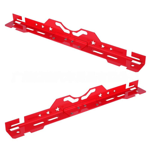2pcs Heavy Duty Car Wheel Alignment Tool Plates Adjustable Automotive Wheel Leveling Aligner Toe Plates 1