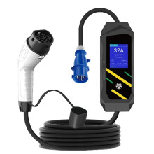 Type 2 EV 7KW 32A 1Phase EV Charger Electric Car Charger EVSE Portable Fast Charging Cable WiFi APP Control