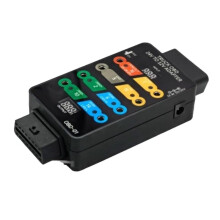 Hwaut Truck Converter OBD-01 24V to 12V Adapter & Breakout Box for Heavy Duty Scanner