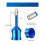 5PCS Diamond Core Drill Bit for Porcelain Tile Ceramic Marble Granite Drilling,6mm Diamond Hole Saw with M14 Thread 8
