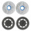 Parts 4PCS Mop Holders and Mop, Compatible for  X60 Max Ultra Complete, Sweeping Robot Accessories 1