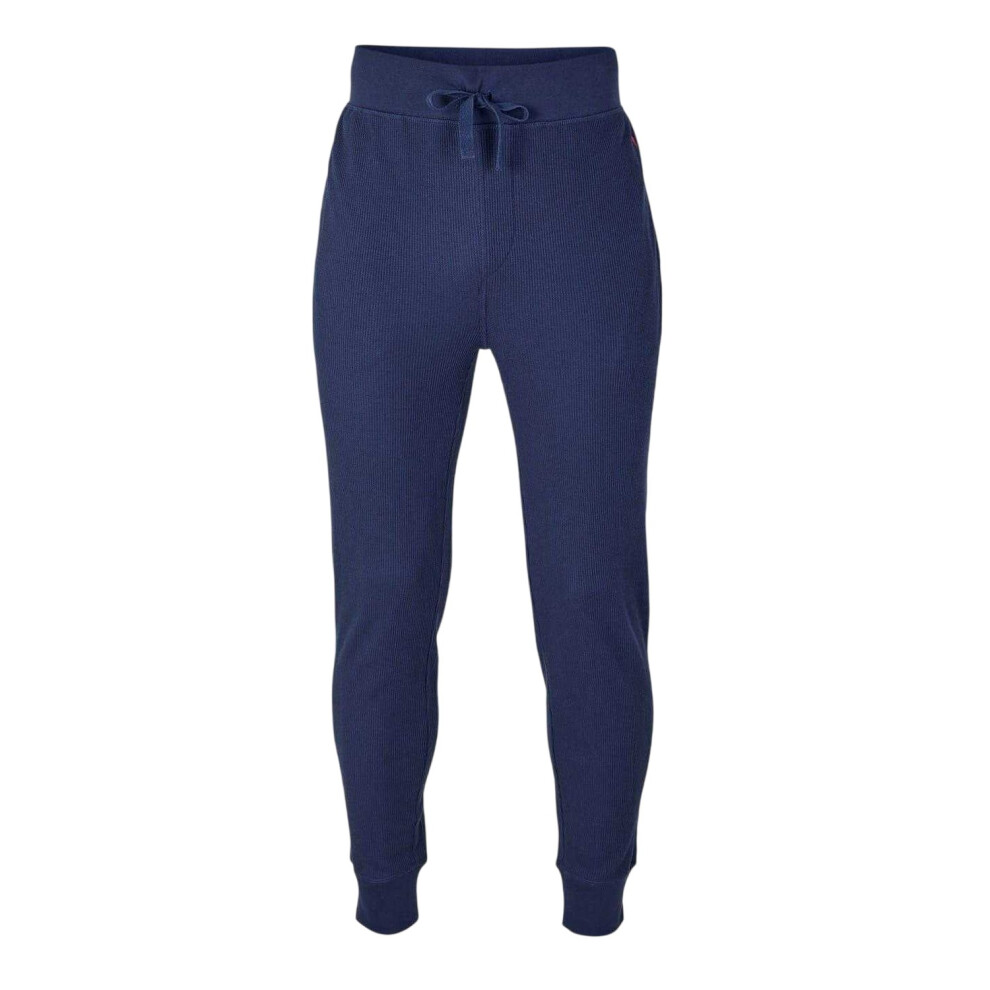Ralph Lauren (Xxl R, Navy) Mens Waffle Joggers