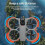 Propellerschutz für  Avata 360, Kratzfester Propellerblattschutz, Robuster Propellerschutz, Orange 8