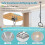 Bed Trapeze for Elderly Pull ,Stand Assist Lift Bar,Bedside Trapeze for Bed Mobility Transfer,Ceiling Mounted Grab Bar 3
