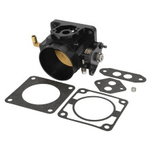 Intake Manifold Throttle Valve with Sensor for 86-93 Mustang LX 5.0 SL 75mm Throttle Body High Performance