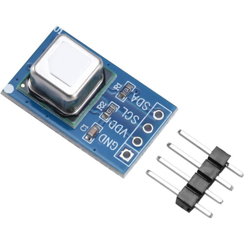 SCD41 Gas Sensor Module CO₂ Sensor Module 2-in-1 Temperature and Humidity Sensor 2.4-5.5V with I²C Communication
