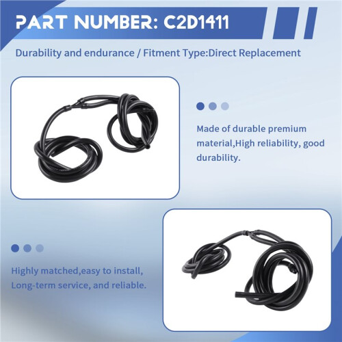 For  XJ (X351) 2010-2016 Wiper Spray Hose Headlight Washer Jet Hose C2D1411 2