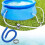 Pool Hoses Set for Above Ground Pools - Pool Pump Replacement Hose with Clamps,for   Summer Waves 7